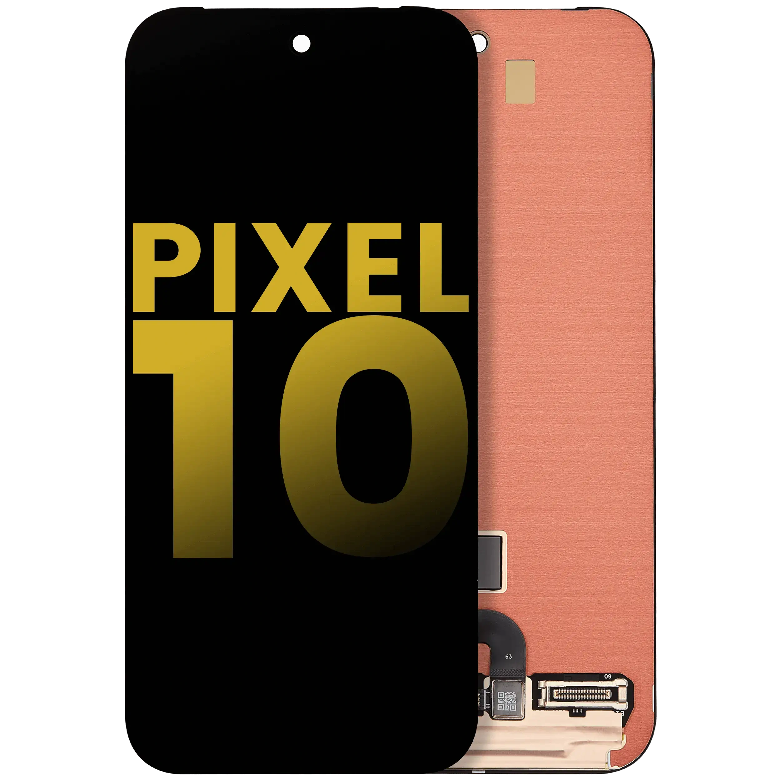 OLED Assembly Without Frame (With Fingerprint Sensor) For Google Pixel 10