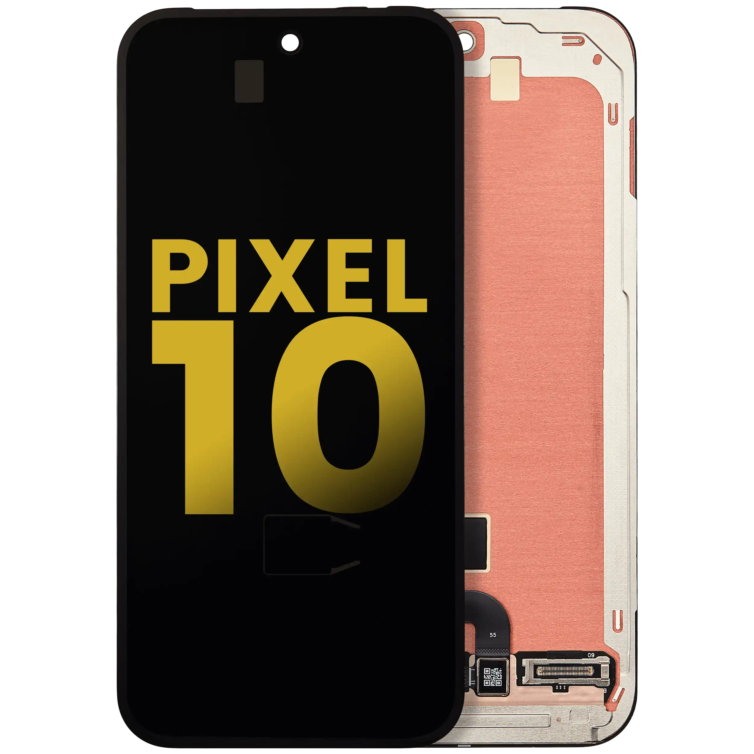 OLED Assembly With Frame (With Fingerprint Sensor) Compatible For Google Pixel 10