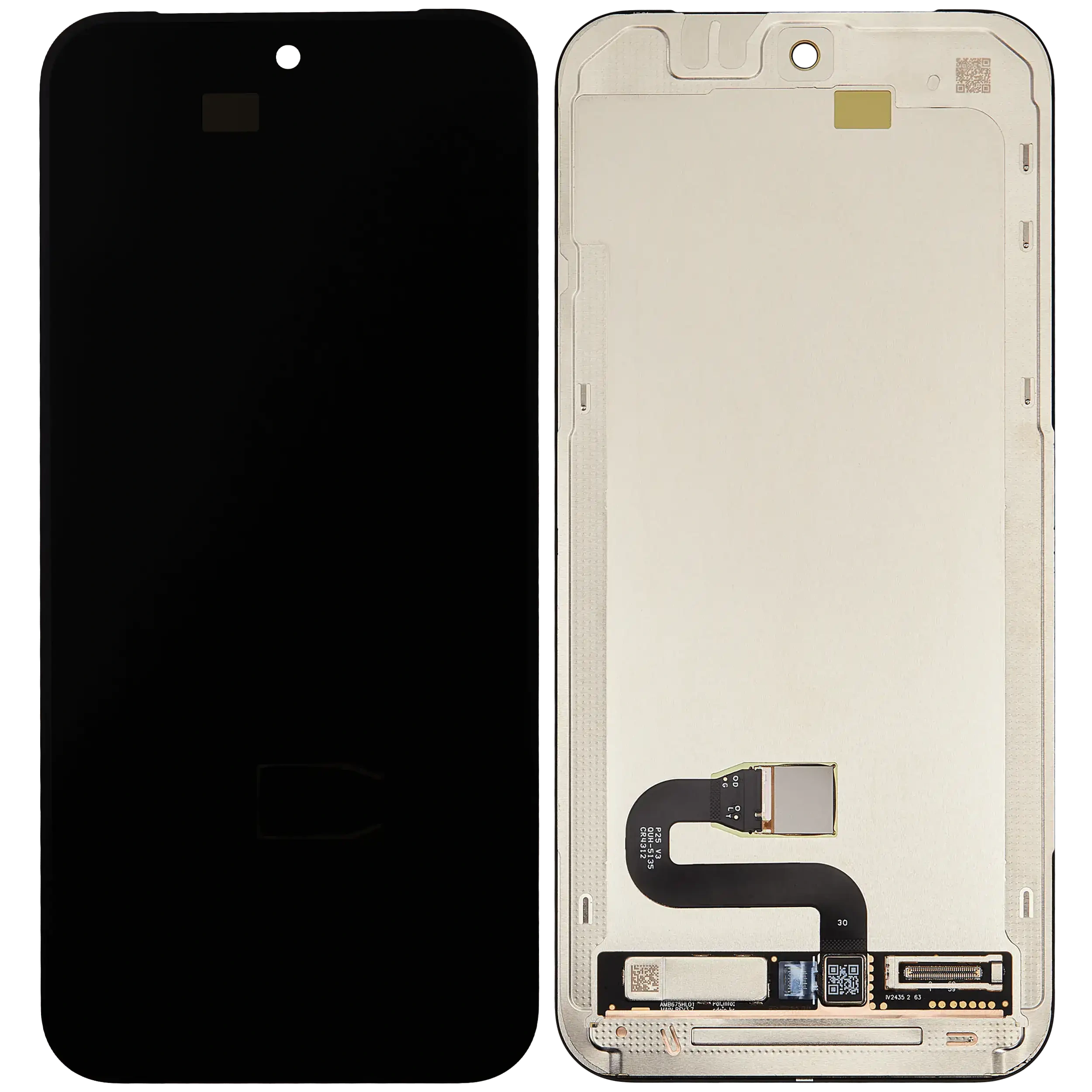 OLED Assembly With Frame (With Fingerprint Sensor) Compatible For Google Pixel 10 Pro XL