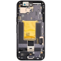OLED Assembly With Frame (With Fingerprint Sensor ) For Google Pixel 9A (Obsidian)