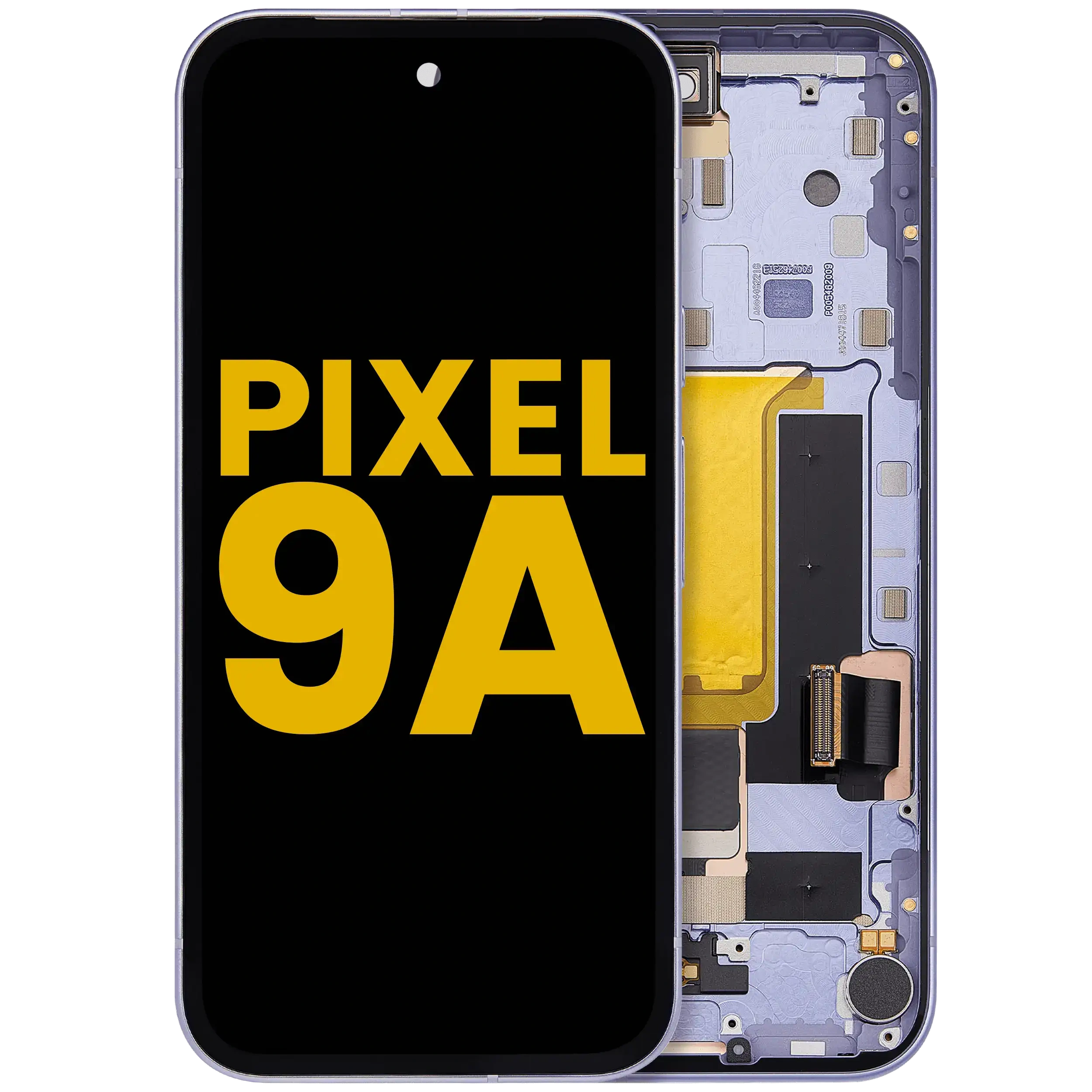 OLED Assembly With Frame Compatible (With Fingerprint Sensor) For Google Pixel 9A (Iris)