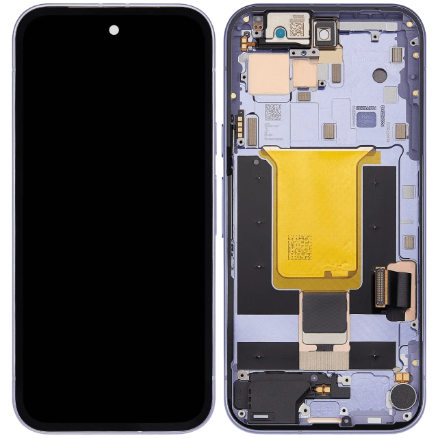 OLED Assembly With Frame Compatible (With Fingerprint Sensor) For Google Pixel 9A (Iris)