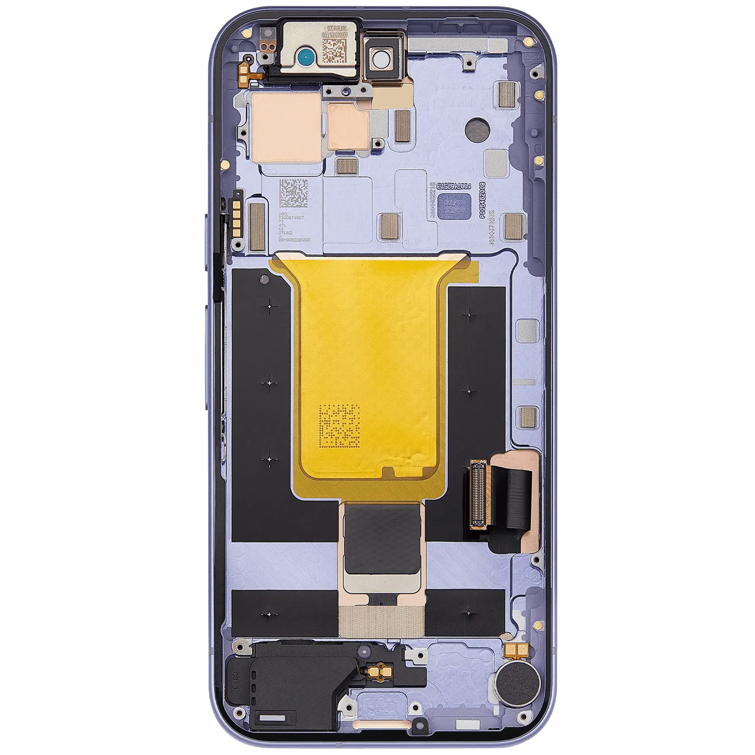 OLED Assembly With Frame Compatible (With Fingerprint Sensor) For Google Pixel 9A (Iris)