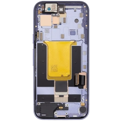 OLED Assembly With Frame Compatible (With Fingerprint Sensor) For Google Pixel 9A (Iris)