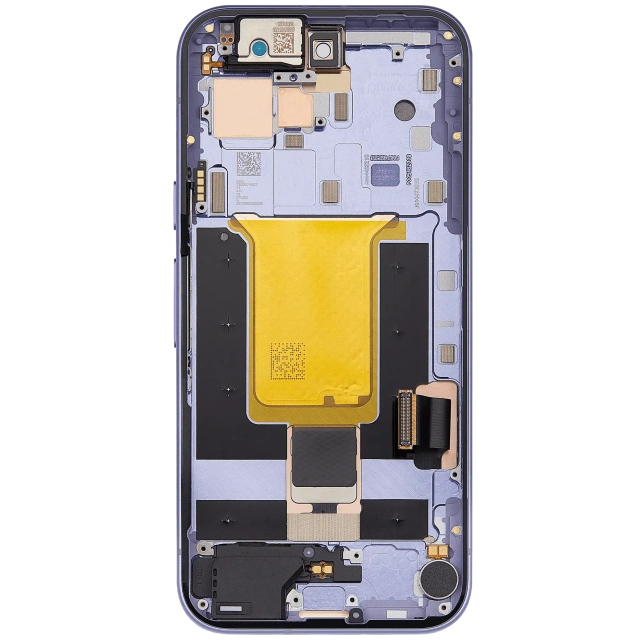 OLED Assembly With Frame Compatible (With Fingerprint Sensor) For Google Pixel 9A (Iris)
