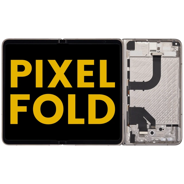 Built-In OLED Screen (Main Screen) Assembly (With Mid-Frame) For Google Pixel Fold