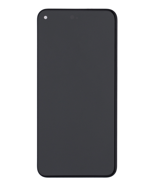 OLED Assembly With Frame For Google Pixel 5 (Just Black)