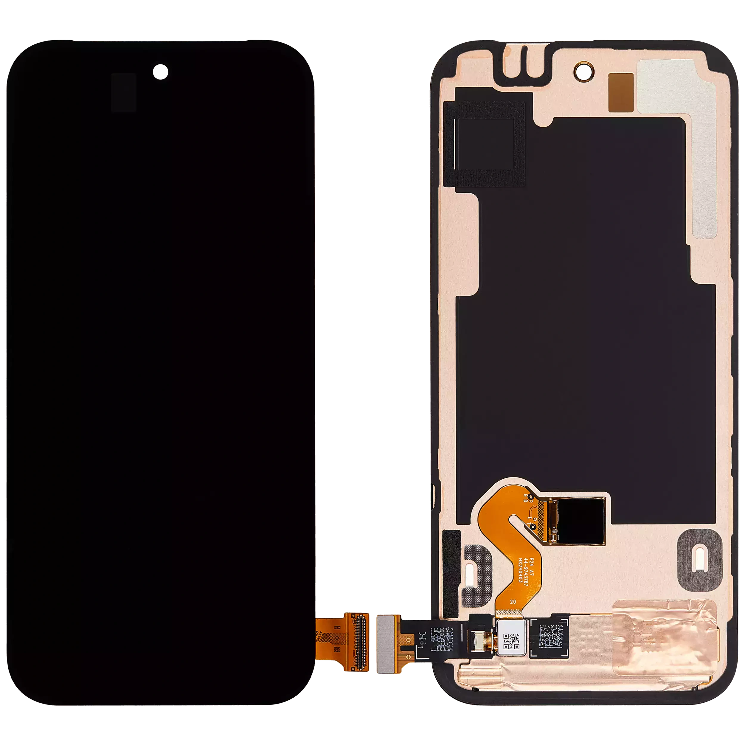 OLED Assembly With Frame (With Fingerprint Sensor) For Google Pixel 9