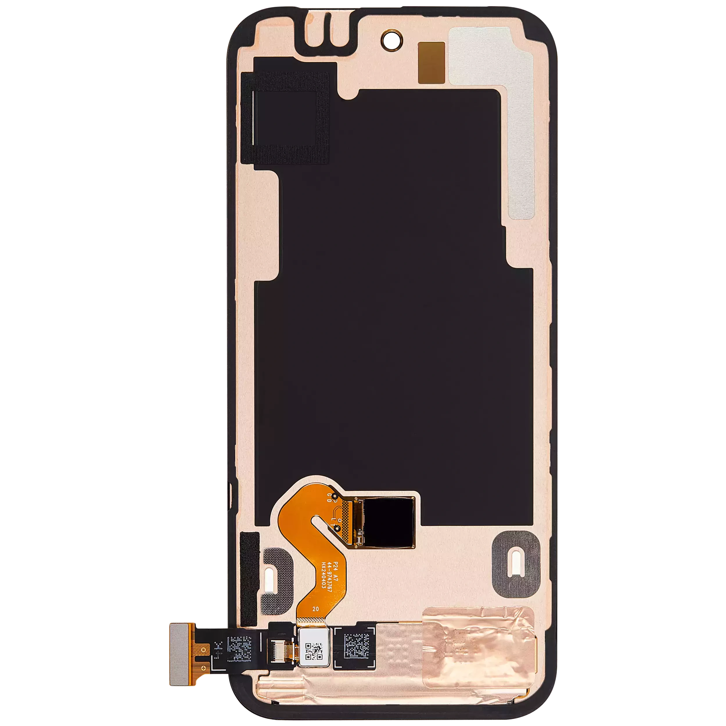 OLED Assembly With Frame (With Fingerprint Sensor) For Google Pixel 9