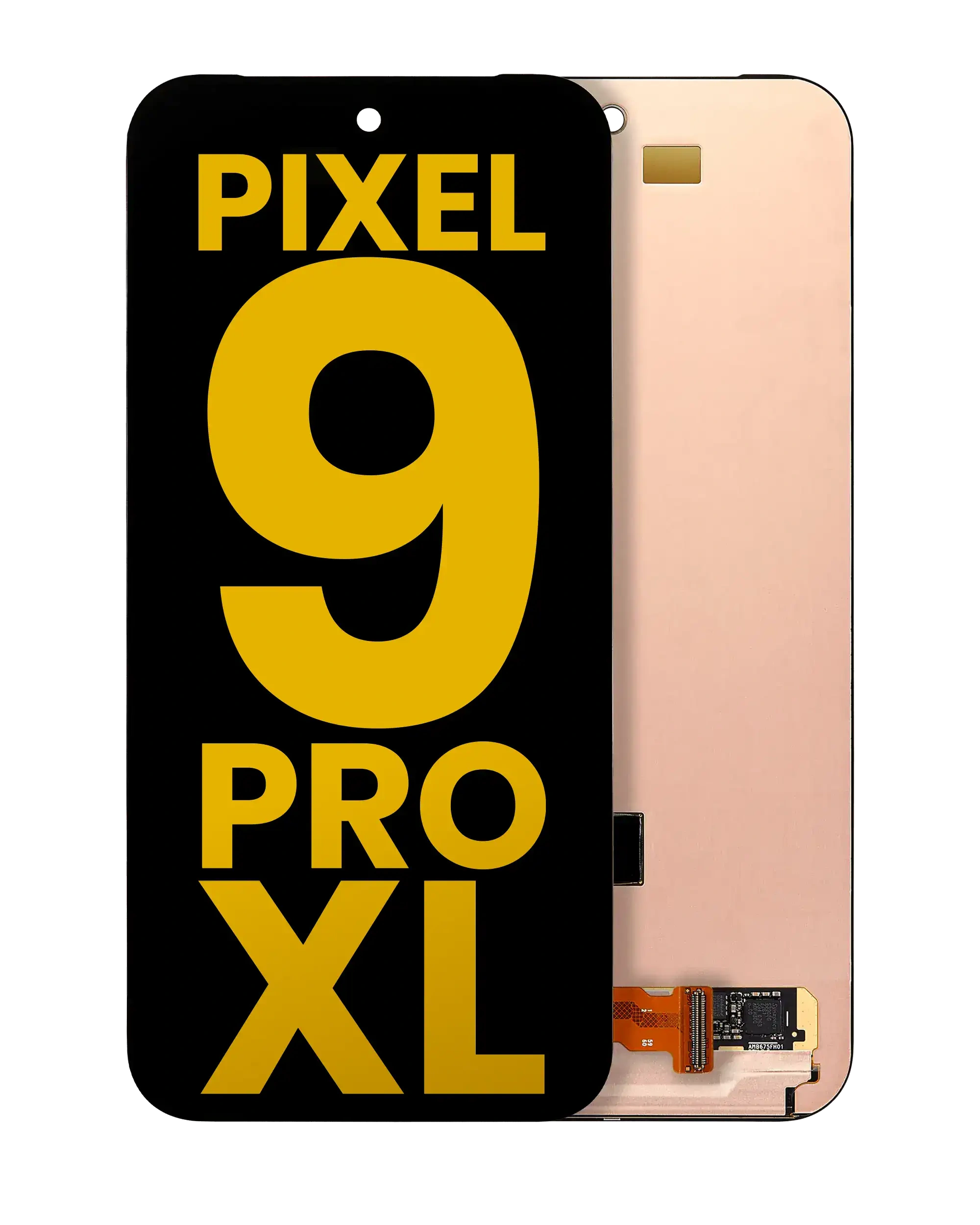 OLED Assembly Without Frame (With Fingerprint Sensor) For Google Pixel 9 Pro XL