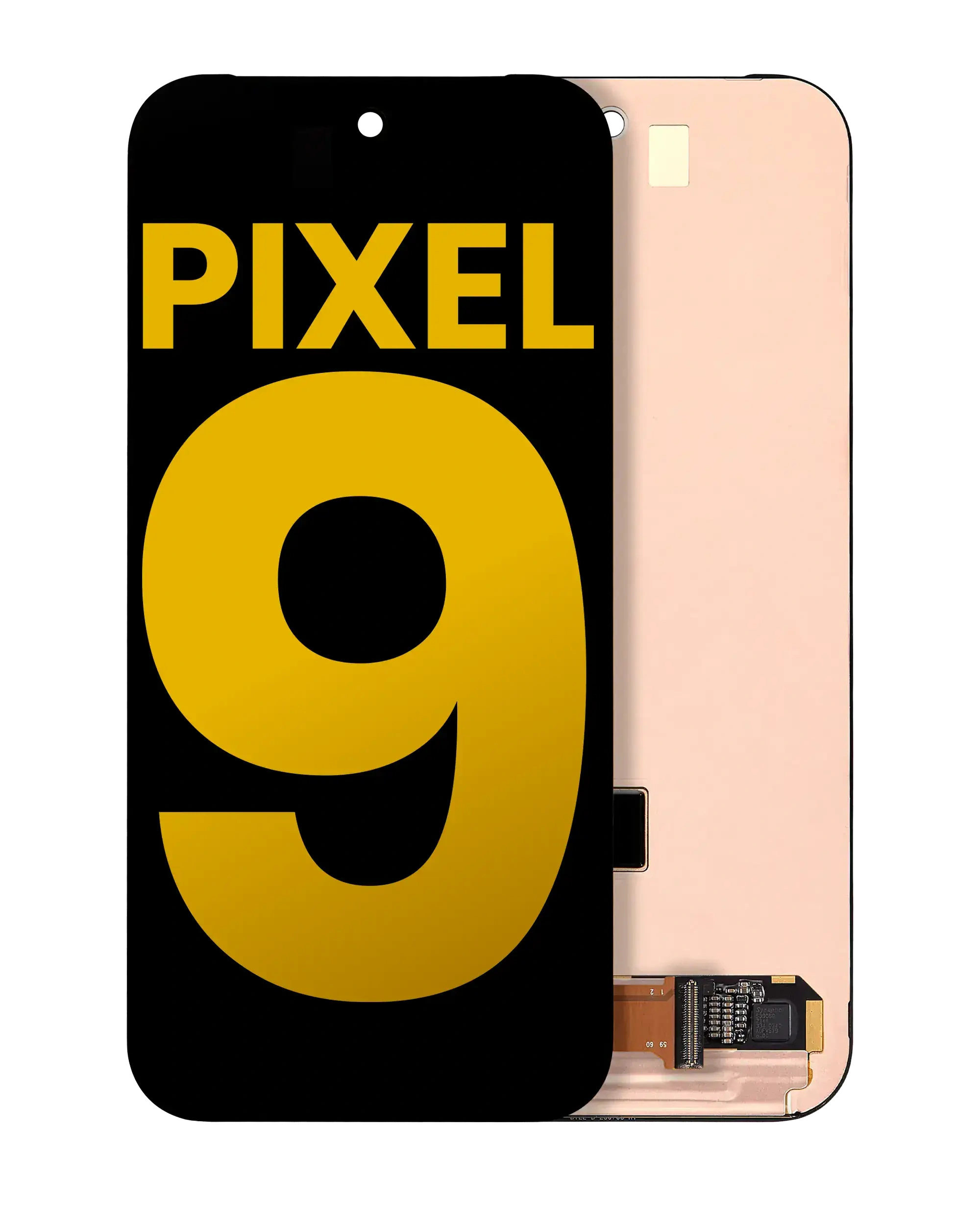 OLED Assembly Without Frame (With Fingerprint Sensor) For Google Pixel 9