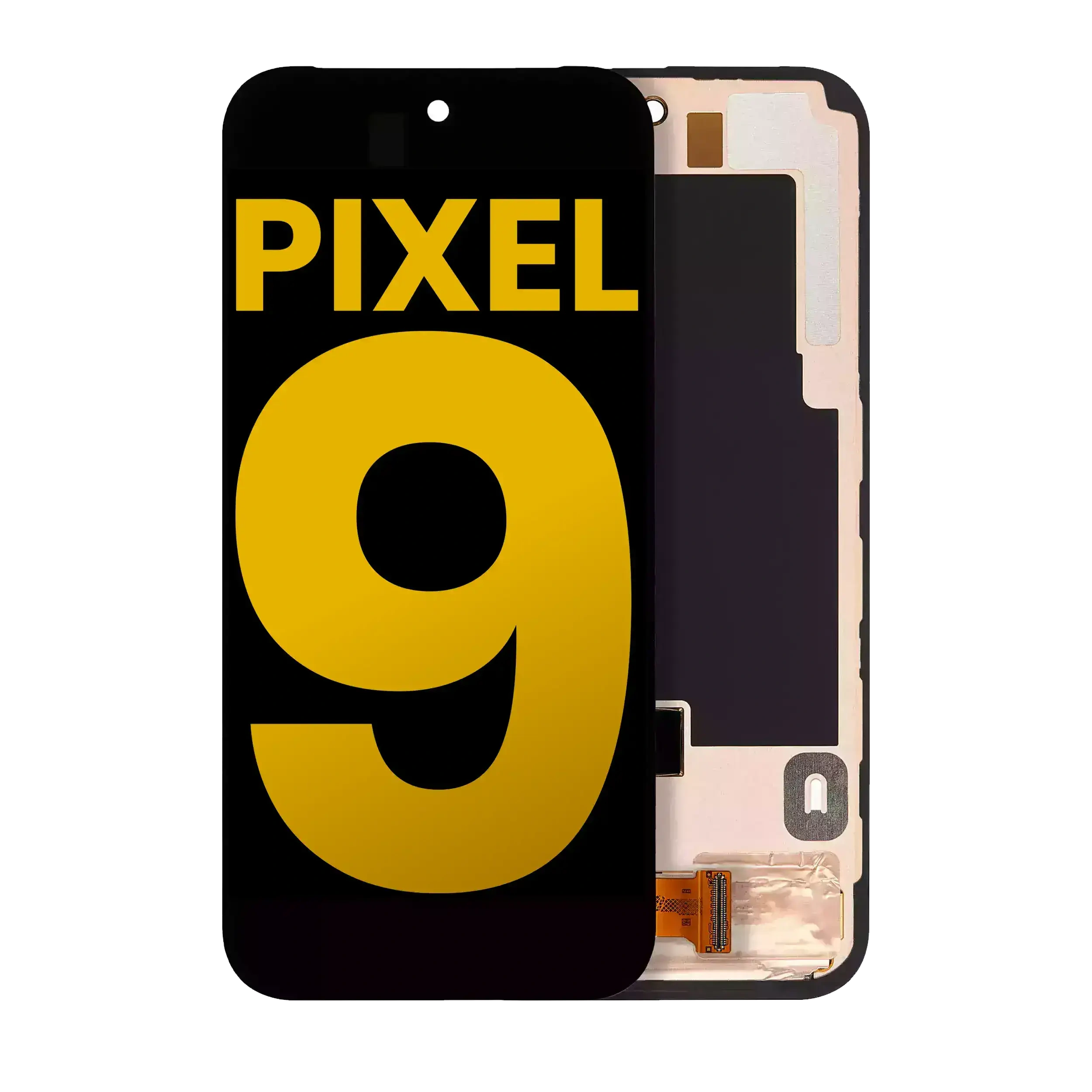 OLED Assembly With Frame (With Fingerprint Sensor) For Google Pixel 9