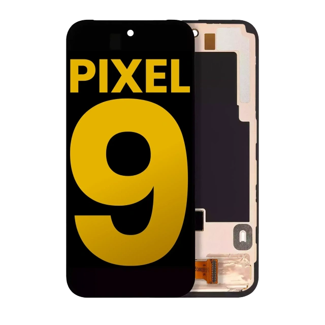 OLED Assembly With Frame (With Fingerprint Sensor) For Google Pixel 9