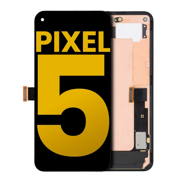 OLED Assembly With Frame For Google Pixel 5 (Just Black)
