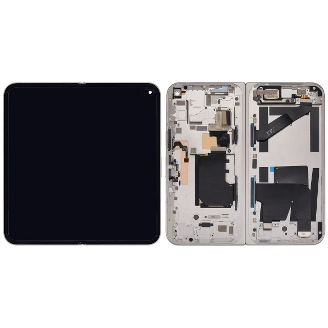 Inner OLED Assembly With Frame For Google Pixel 9 Pro Fold (Porcelain)