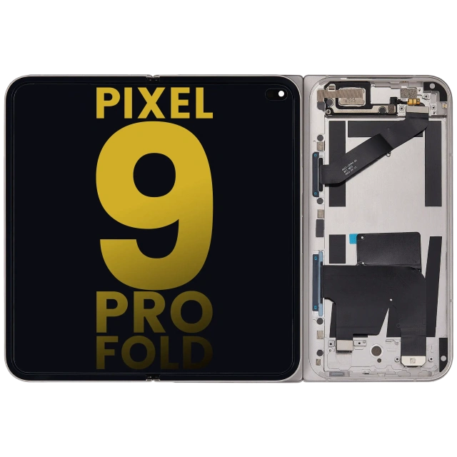 Inner OLED Assembly With Frame For Google Pixel 9 Pro Fold (Porcelain)