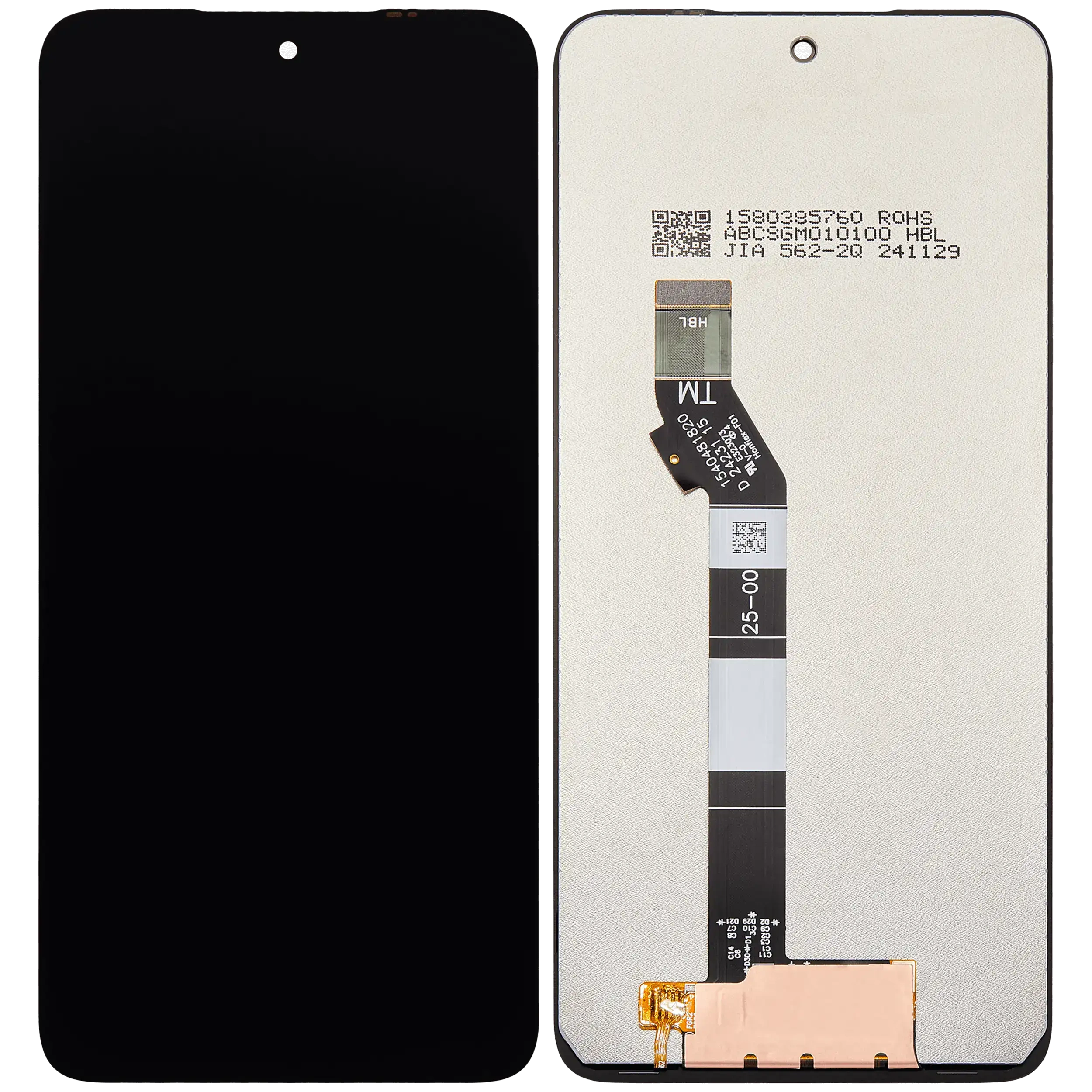 LCD Assembly Without Frame For Motorola Moto G35 5G (XT2433 / 2024)