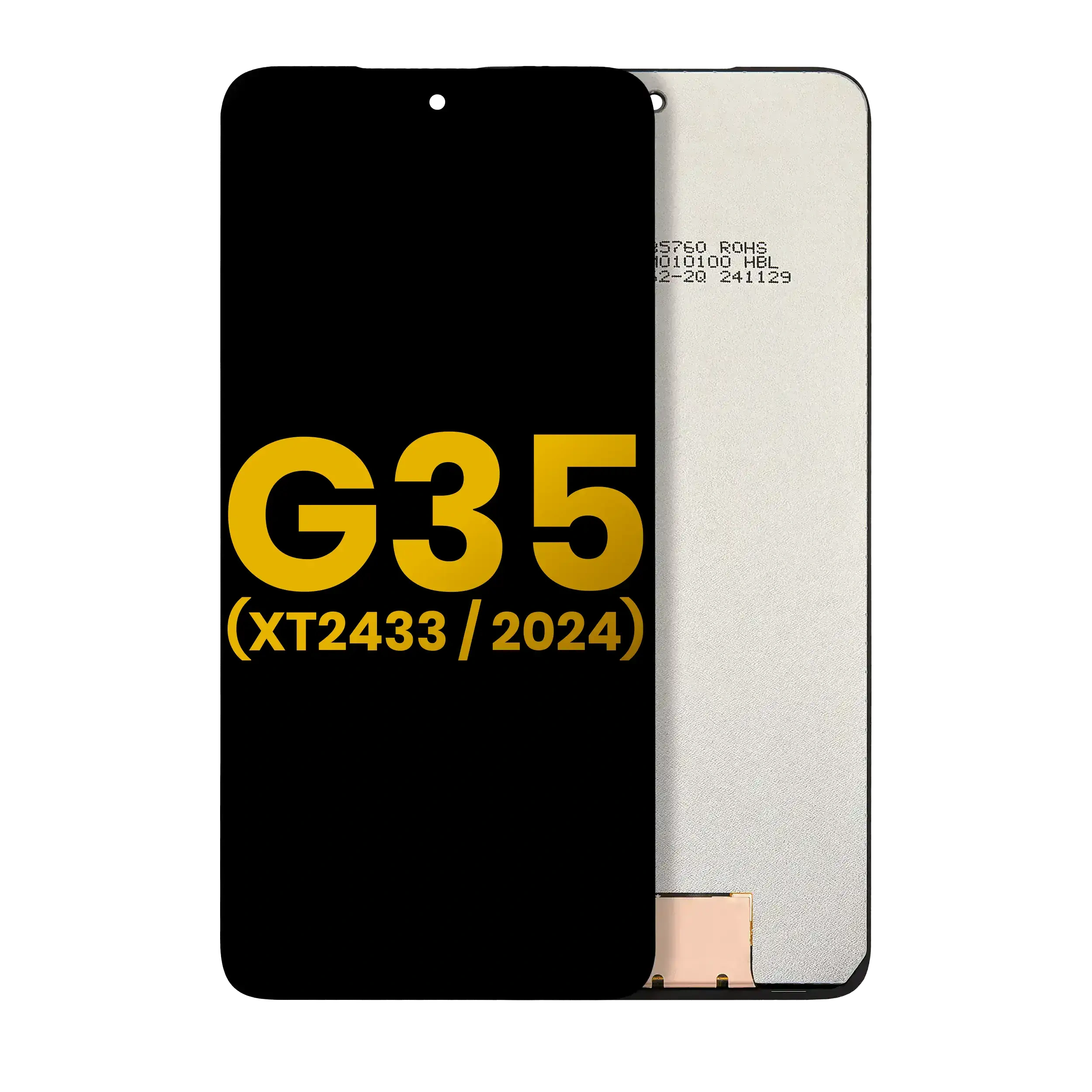 LCD Assembly Without Frame For Motorola Moto G35 5G (XT2433 / 2024)