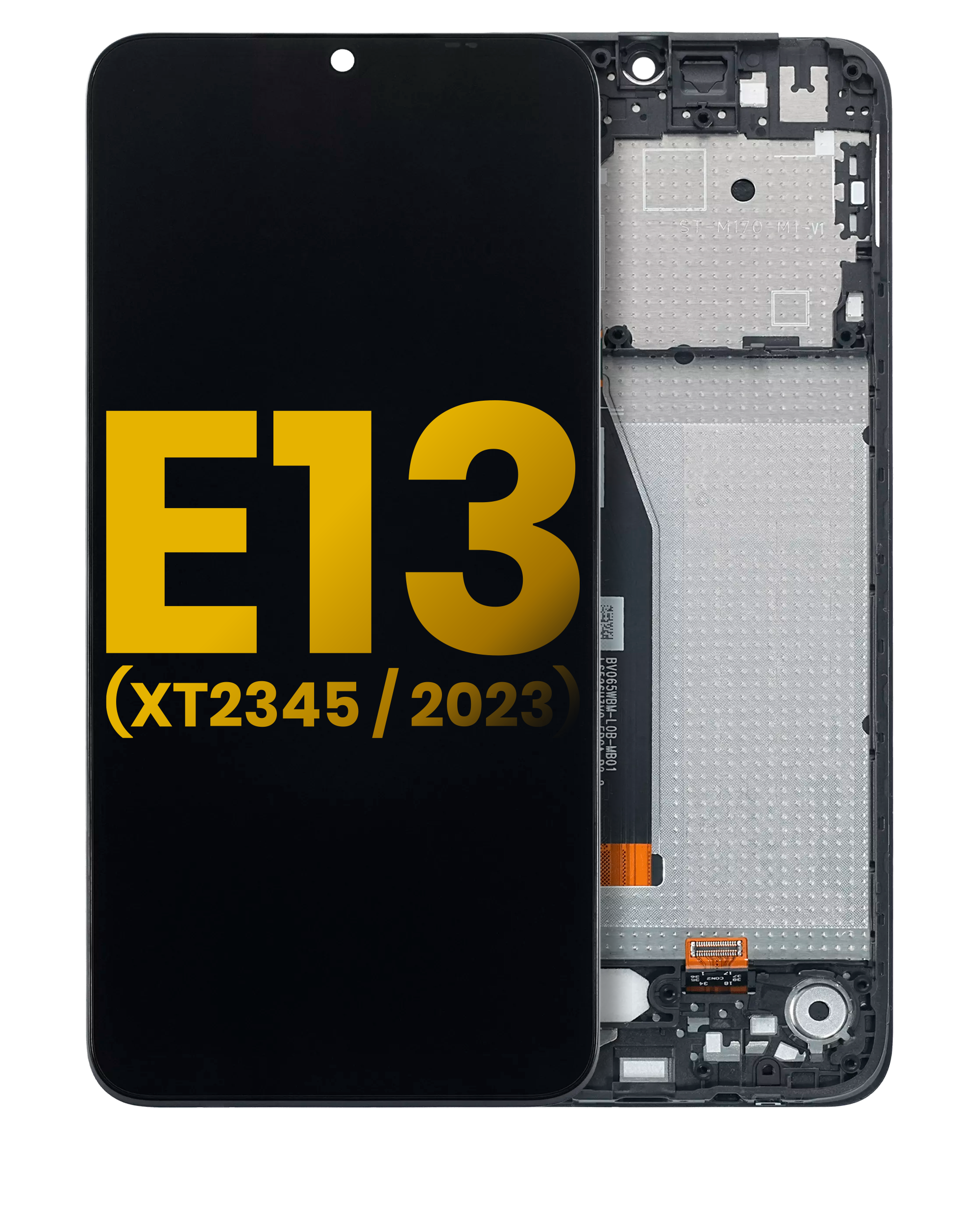 LCD Assembly With Frame For Motorola Moto E13 (XT2345 / 2023)