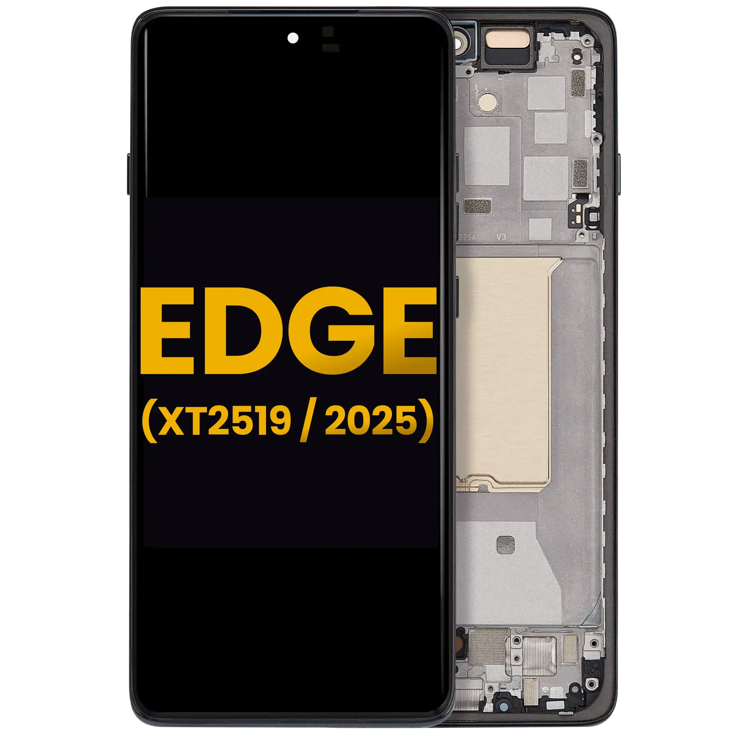 OLED Assembly With Frame For Motorola Moto Edge（XT2519 / 2025) (Deep Forest)