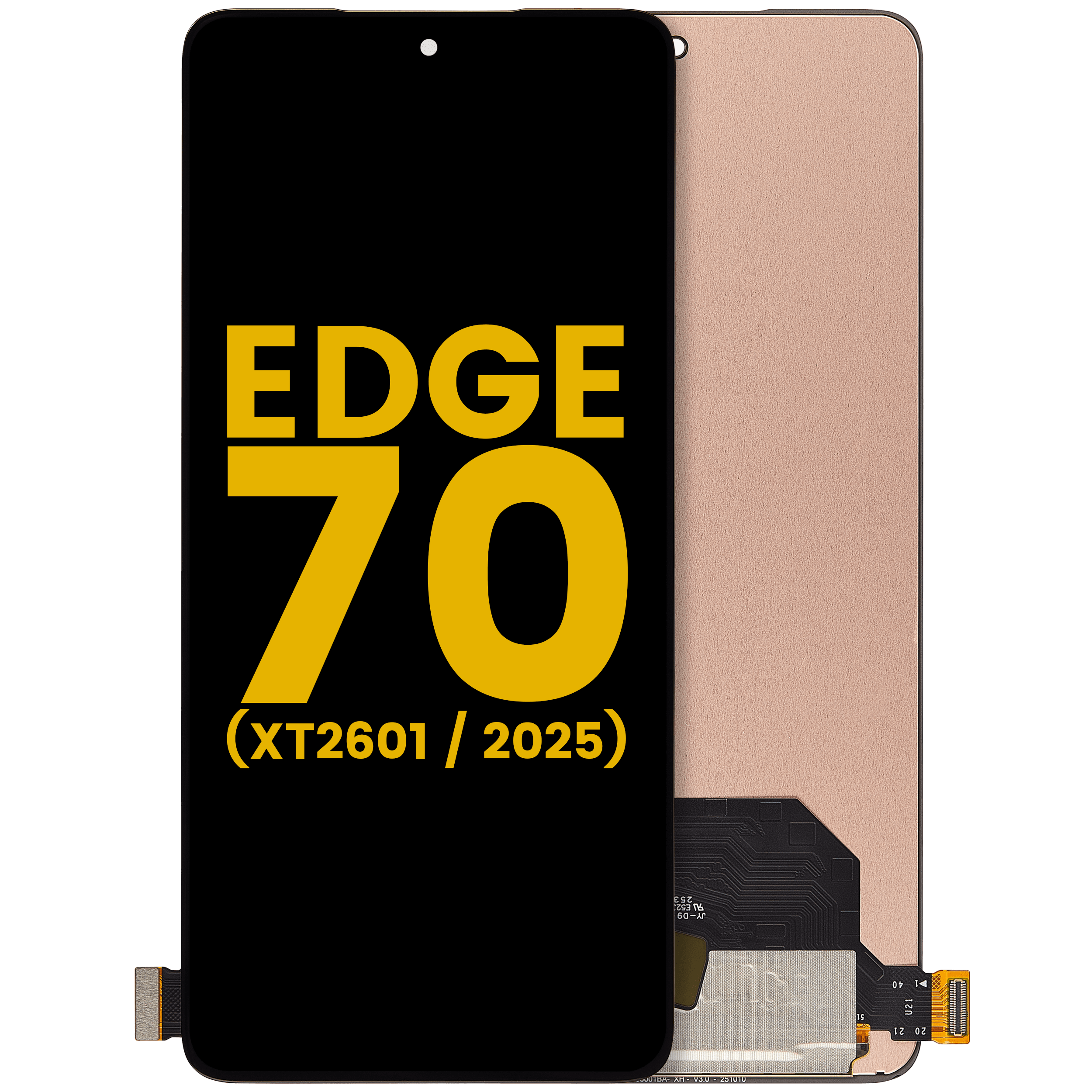 OLED Assembly Without Frame For Motorola Edge 70 (XT2601 / 2025)