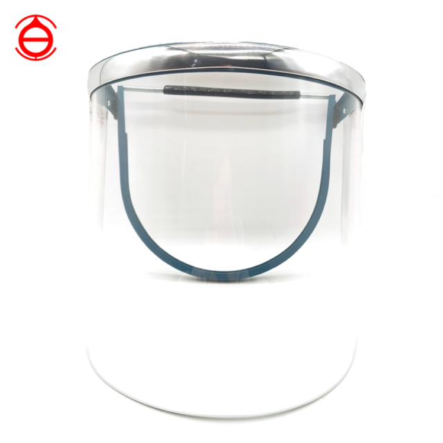 Cap Mounted Aluminum Frame Face Shield,Henan Baigong Labor Protection Products Co., Ltd.”,Cap Mounted Aluminum Frame Face Shield