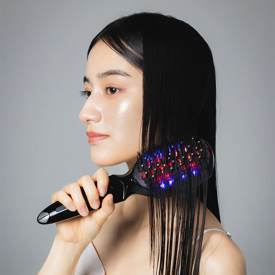 HANBRER Plamine CLiONE Spa+ EMS Electric Hairdressing Massage Comb Multi-functional Scalp Care Device 1 piece