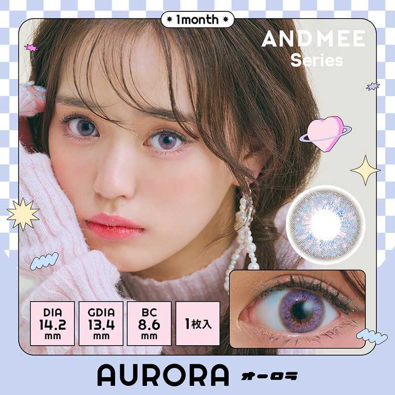 AND MEE Series Month Contact Lenses 1 Pieces