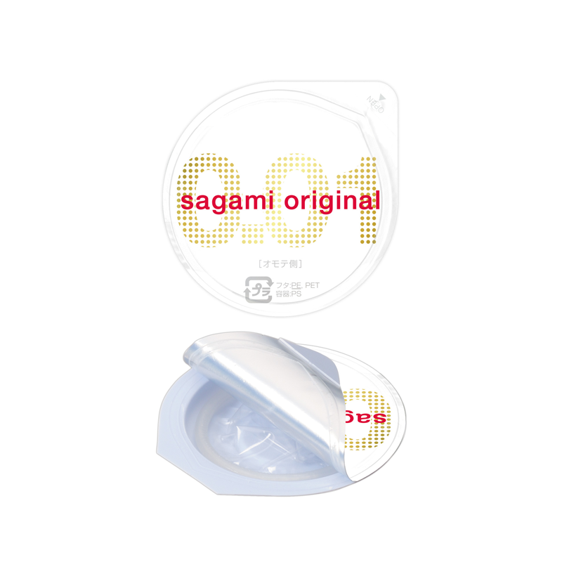 Sagami Original Happy Sagami 001 Ultra Thin Condom 5 Pack
