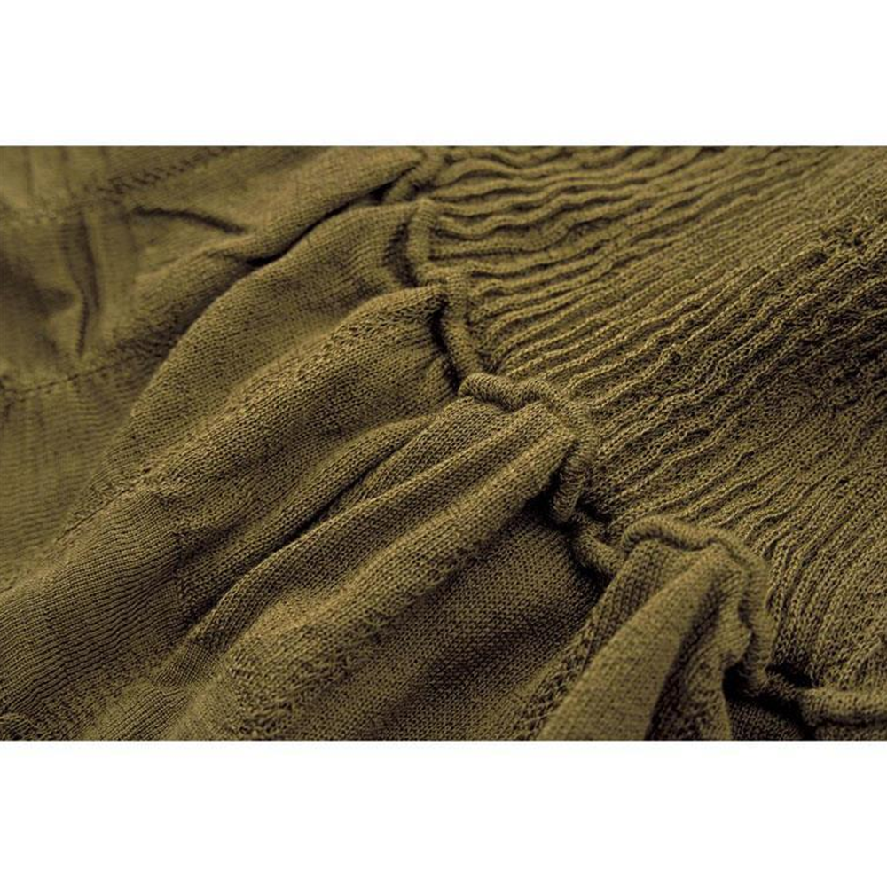 COGIT silk high-neck necktie #olive 1 piece simple and versatile/sunscreen and cold resistance