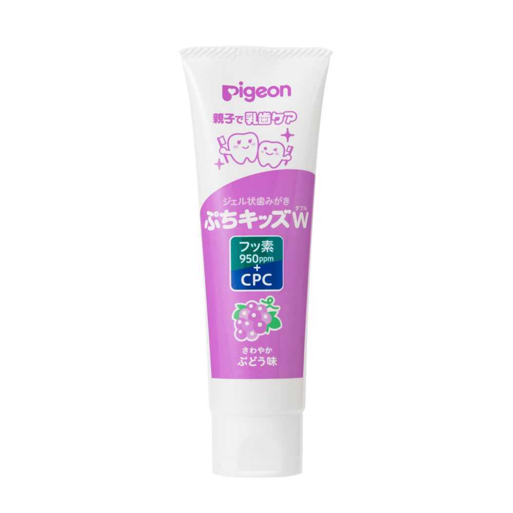 Pigeon Baby and Toddler Milk Tooth Care Gel Toothpaste #Grape Flavor 50g