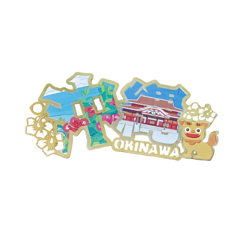 East Asian Precision Industries Okinawa Limited Edition Bookmark 1 piece Travel Souvenir/Okinawa Specialty