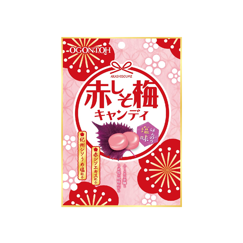 OGONTOH Perilla Plum Flavored Hard Candy Bag 50g