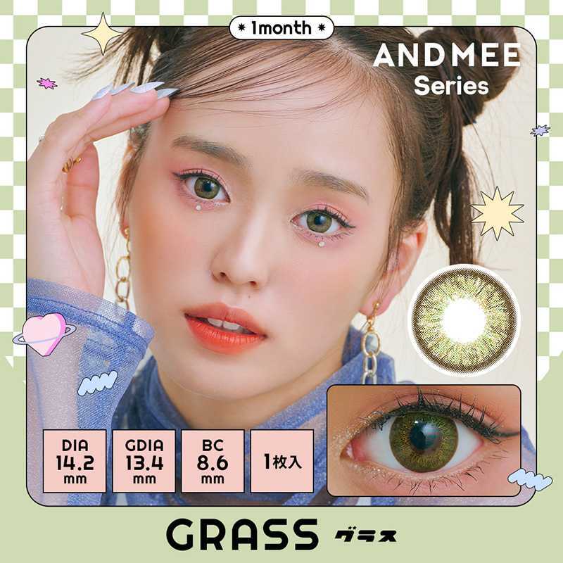 AND MEE Series Month Contact Lenses 1 Pieces