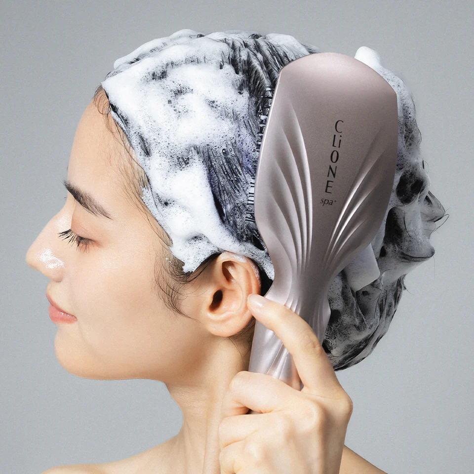 HANBRER Plamine CLiONE Spa+ EMS Electric Hairdressing Massage Comb Multi-functional Scalp Care Device 1 piece