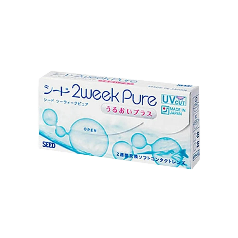 SEED Pure DIA14.2 2Week Clear Contact Lenses 6 Pieces