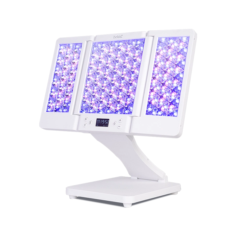 belulu Latest 3rd Generation Beauty Home LED Wrinkle Spectrum Analyzer/ Big Light Panel