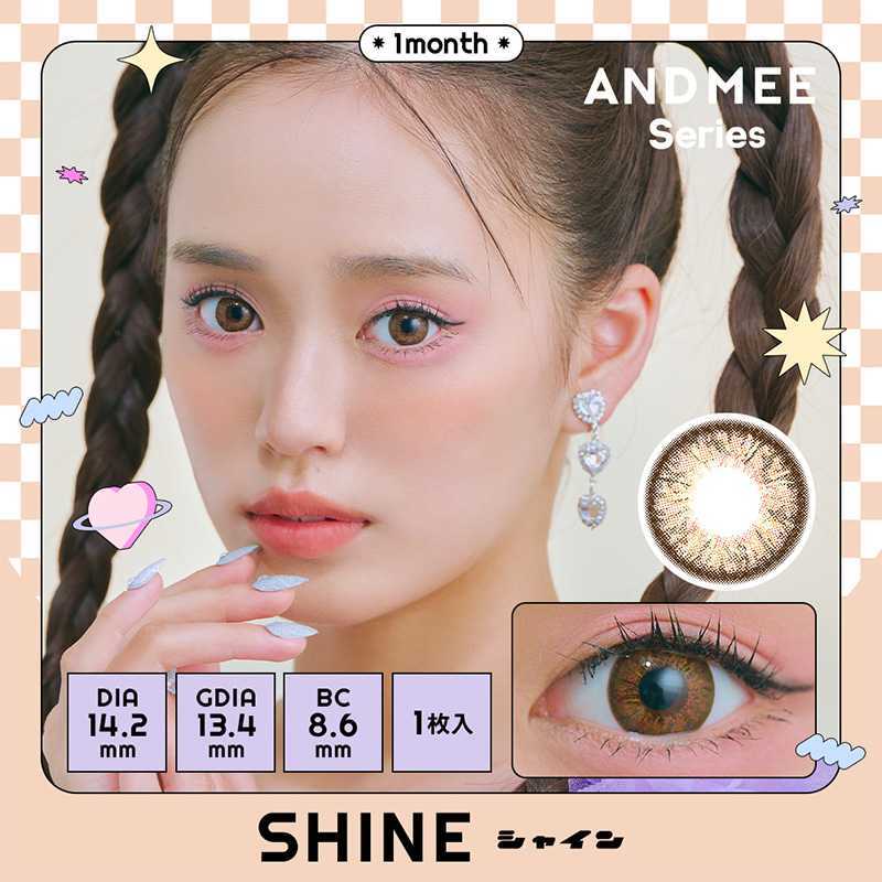AND MEE Series Month Contact Lenses 1 Pieces