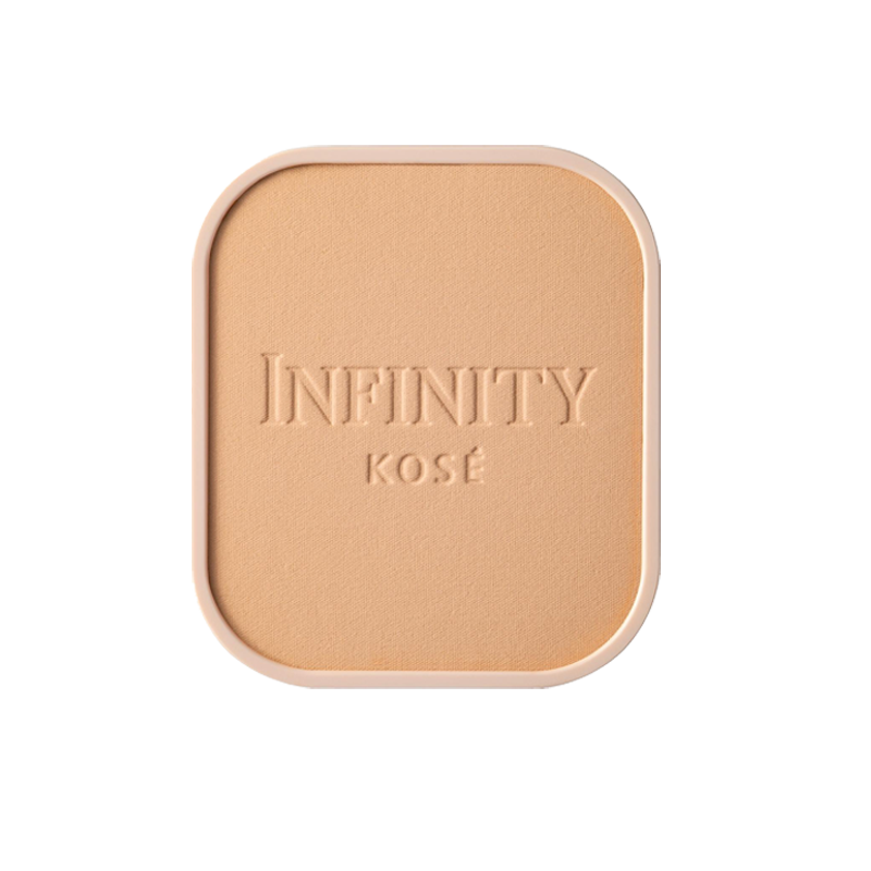 KOSE Kosé INFINITY Light-Reflecting Powder Foundation Refill #OC-410 Standard Natural Skin Tone 9g Soft Focus Correction / Fine and Skin-Fitting