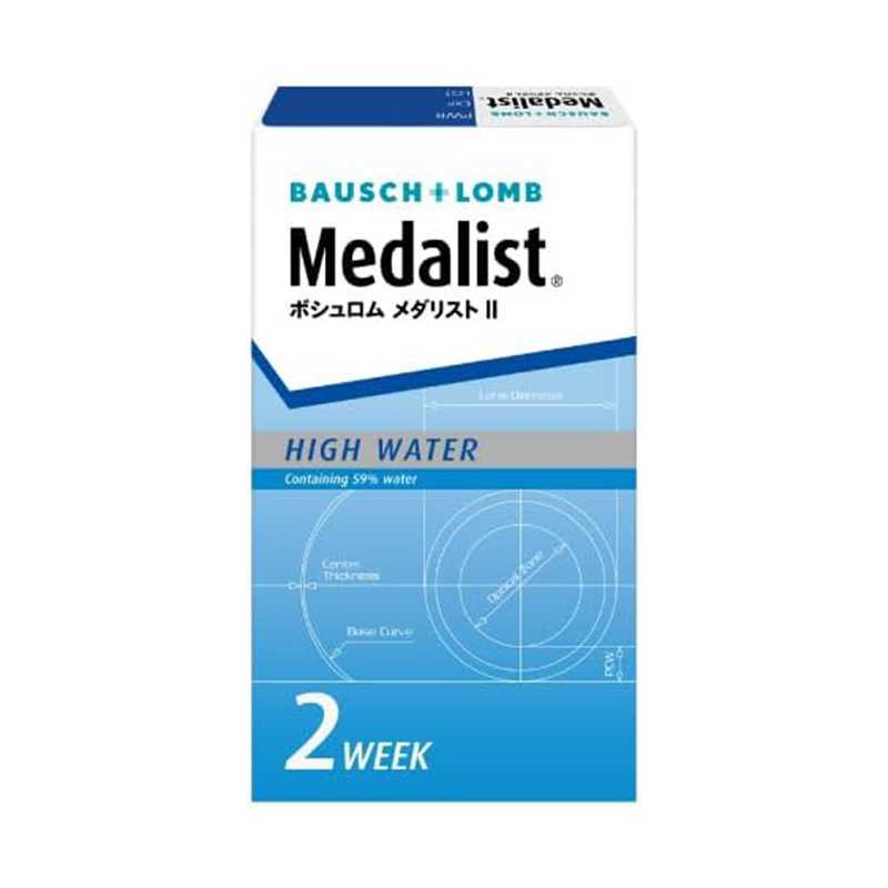 Medalist II 2Week Clear Contact Lenses 6 Pieces