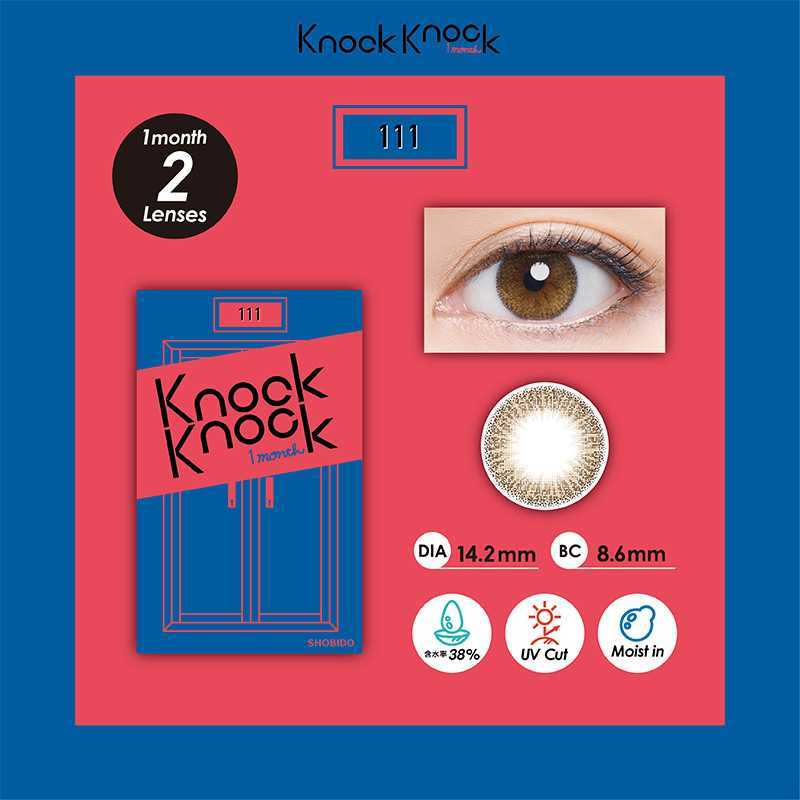 Shobido-KnockKnock Month Contact Lenses 2 Pieces