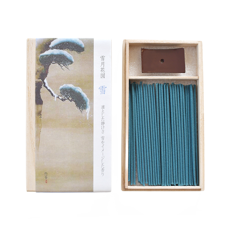Yoyoan Snow Moon Flower Incense Set Snow 1 Set