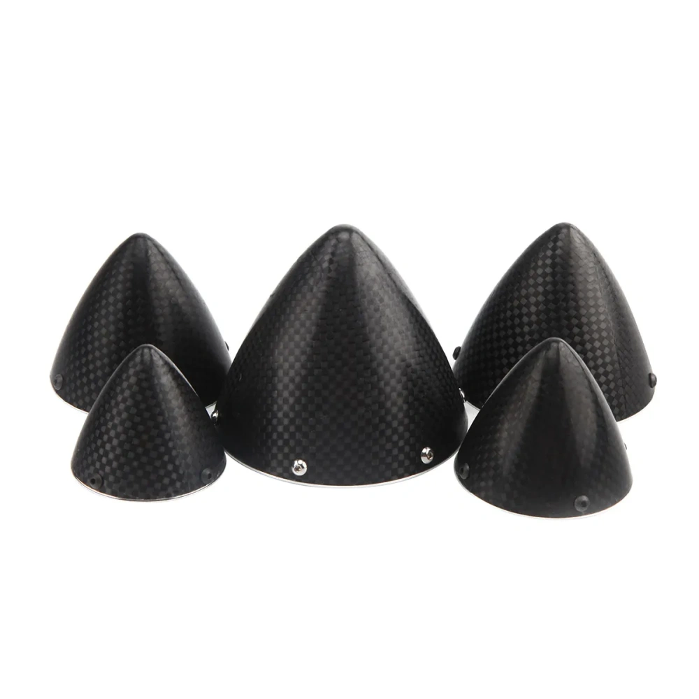 XAERO 1PC 3K Carbon Fiber No Mouth Spinner 1.75"-3" for F3A Model Airplane
