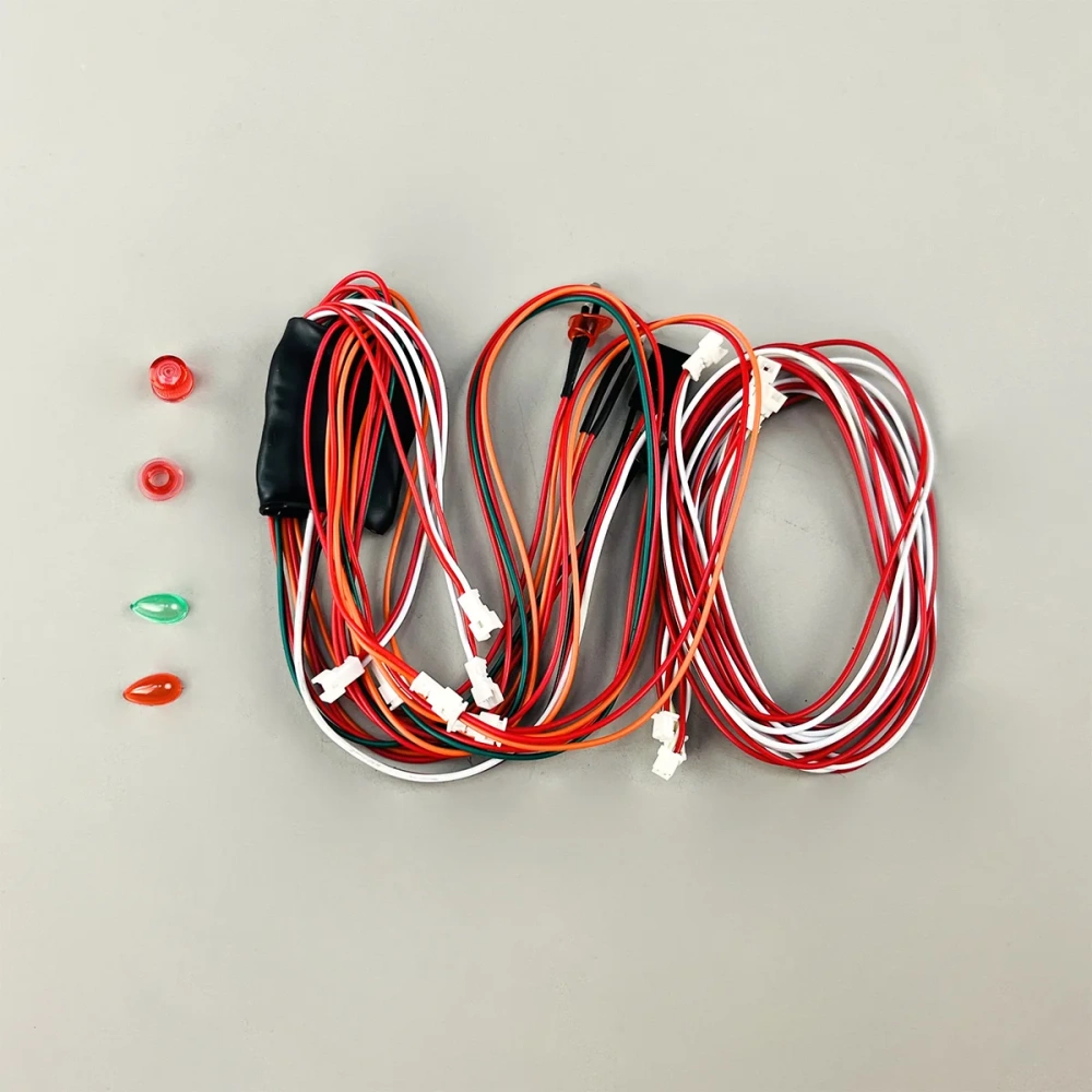 Roban 600 Size Bell429 Fuselage Spare Parts - Nose Cover Window Tail Landing Gear Wood Spacers Replacement