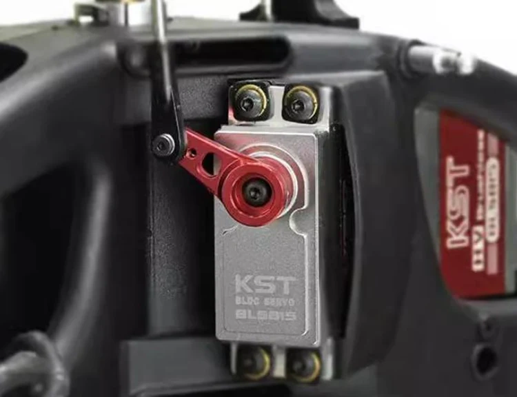 Steam 25T Frangible Servo Arm Set MK6014-2 Red MK6016 - Metal Breakaway Servo Saver for RC Car Crawler