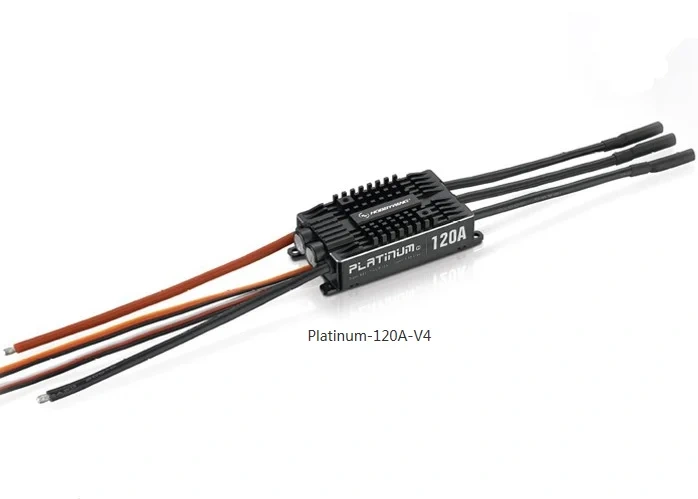 Genuine Hobbywing Platinum 120A V4 ESC, Professional Brushless Speed Controller