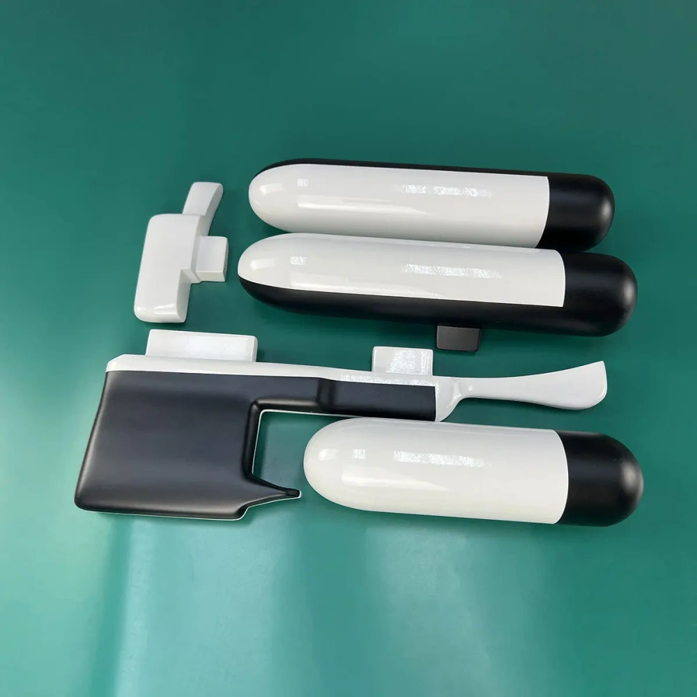 Roban 700 Size MH60 Fuselage Spare Parts - Nose Cover Window Tail Landing Gear Wood Spacers Replacement