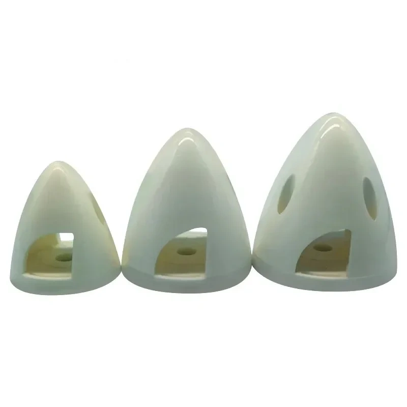 XAERO 1.5-4Inch Nylon RC Propeller Round Tip 2-Blade White Spinner for Airplane/Drone Spare Parts