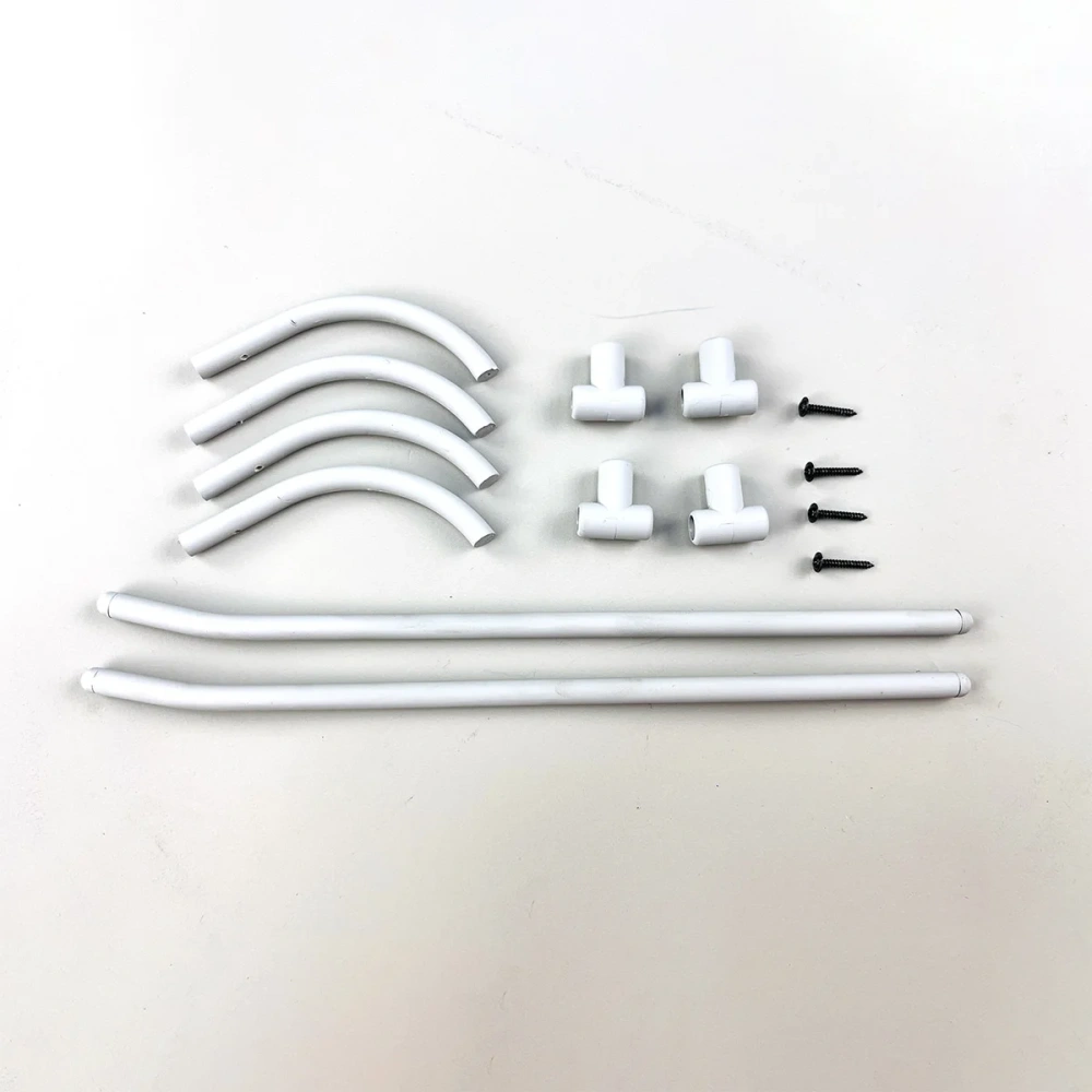 Roban 470 Size AH-1 Fuselage Spare Parts - Nose Cover Window Tail Landing Gear Wood Spacers Replacement