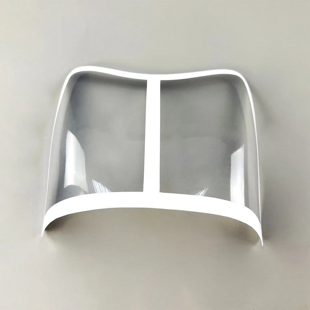 Roban 600 Size Bell429 Fuselage Spare Parts - Nose Cover Window Tail Landing Gear Wood Spacers Replacement